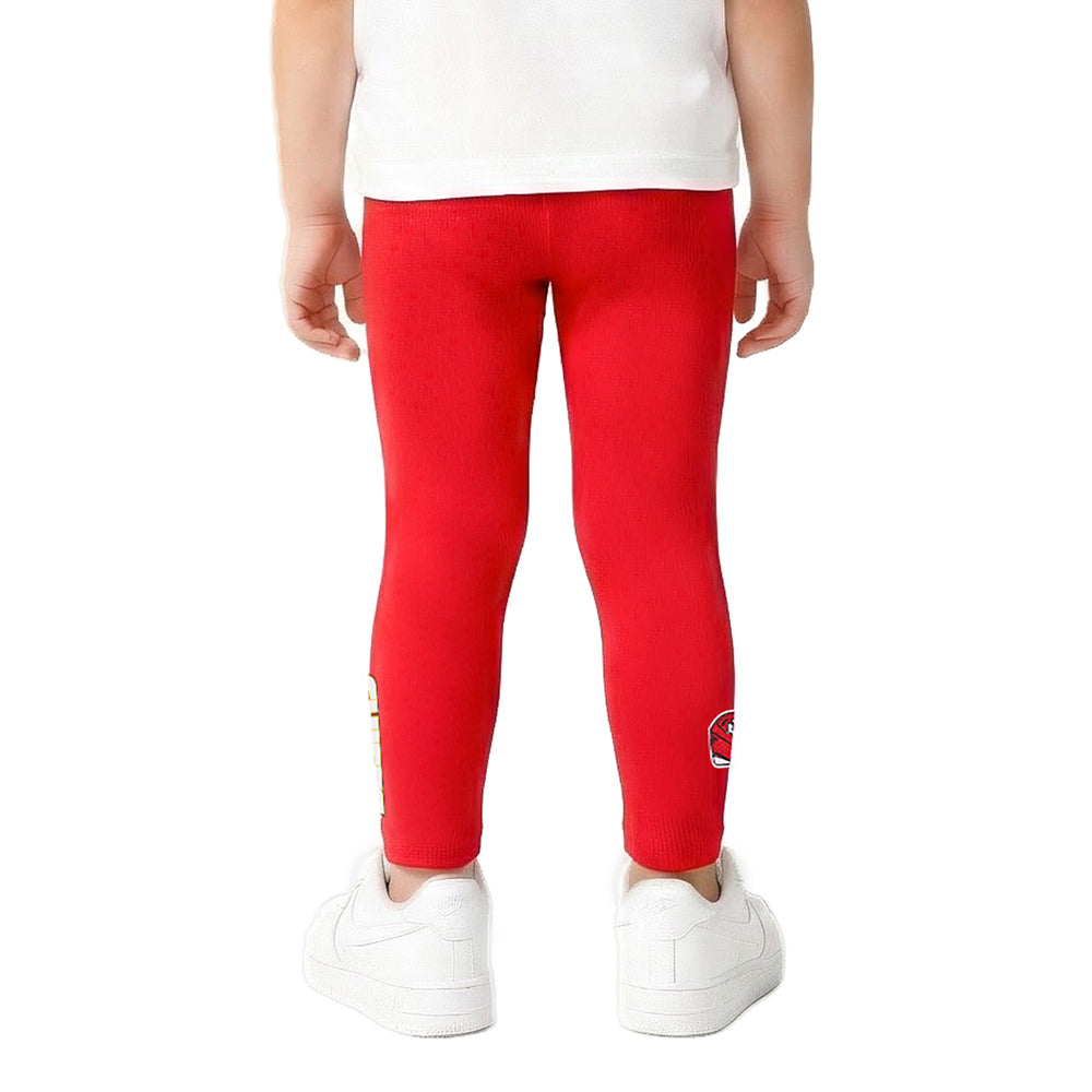 NFL KANSAS CITY CHIEFS CLASSIC TODDLER GIRLS  LEGGING (RED)