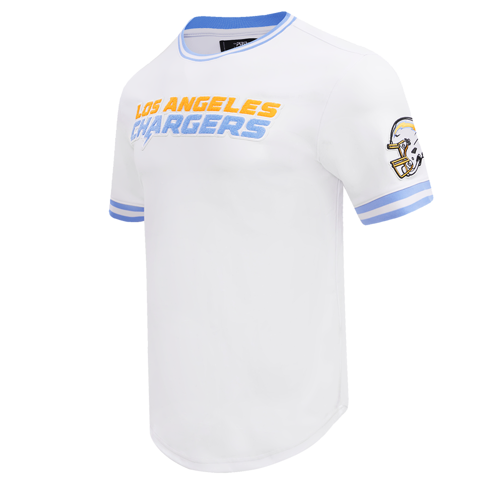NFL LOS ANGELES CHARGERS CLASSIC CHENILLE TEE (WHITE)