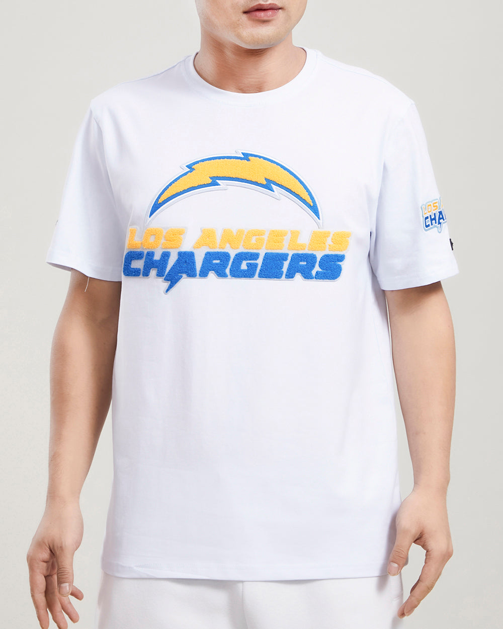 LOS ANGELES CHARGERS MASH UP PRO TEAM SHIRT (WHITE)