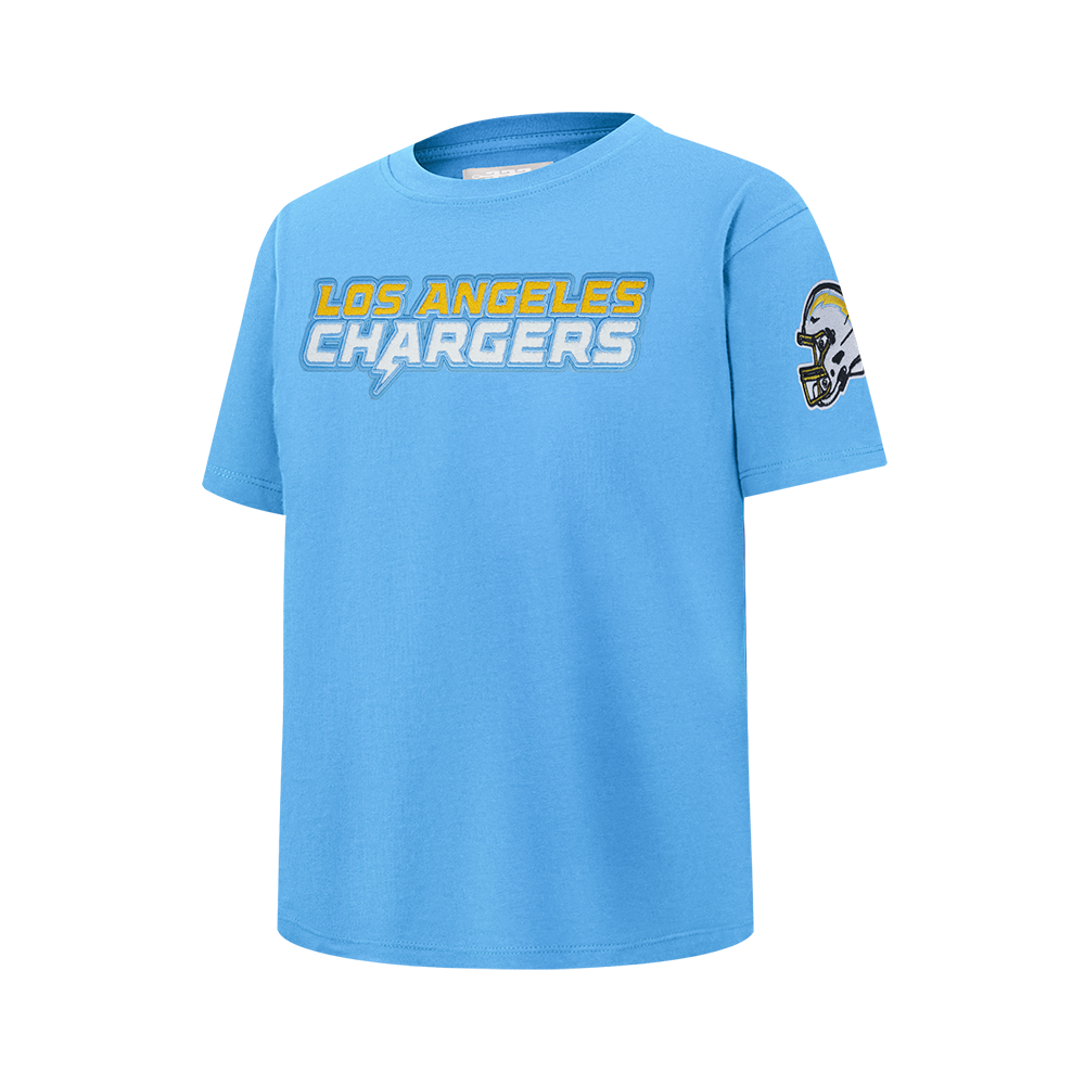 NFL LOS ANGELES CHARGERS CLASSIC BIG BOY'S SJ TEE (UNIVERSITY BLUE)