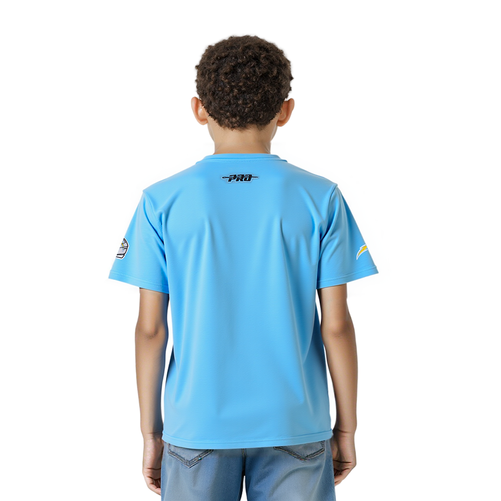 NFL LOS ANGELES CHARGERS CLASSIC LITTLE BOYS SHORT SLEEVE TEE (UNIVERSITY BLUE)