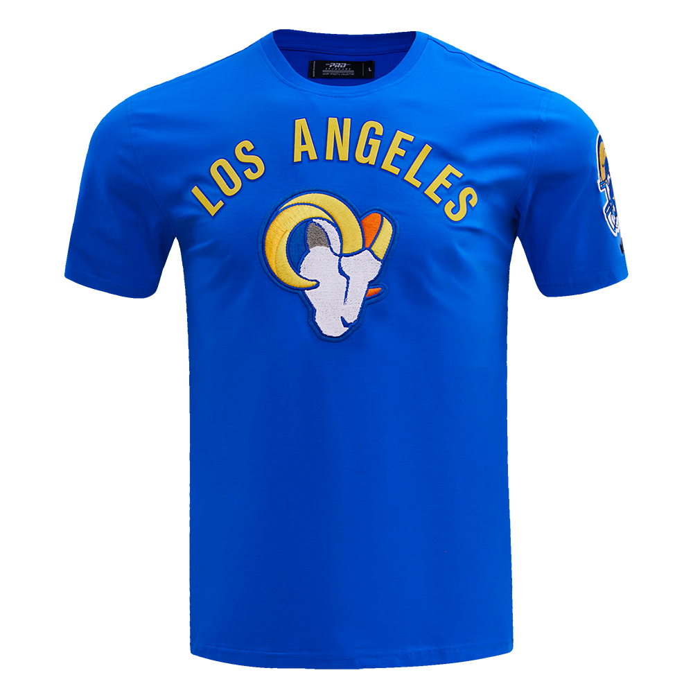 LOS ANGELES RAMS CLASSIC BRISTLE SJ TEE (ROYAL BLUE) – Pro Standard