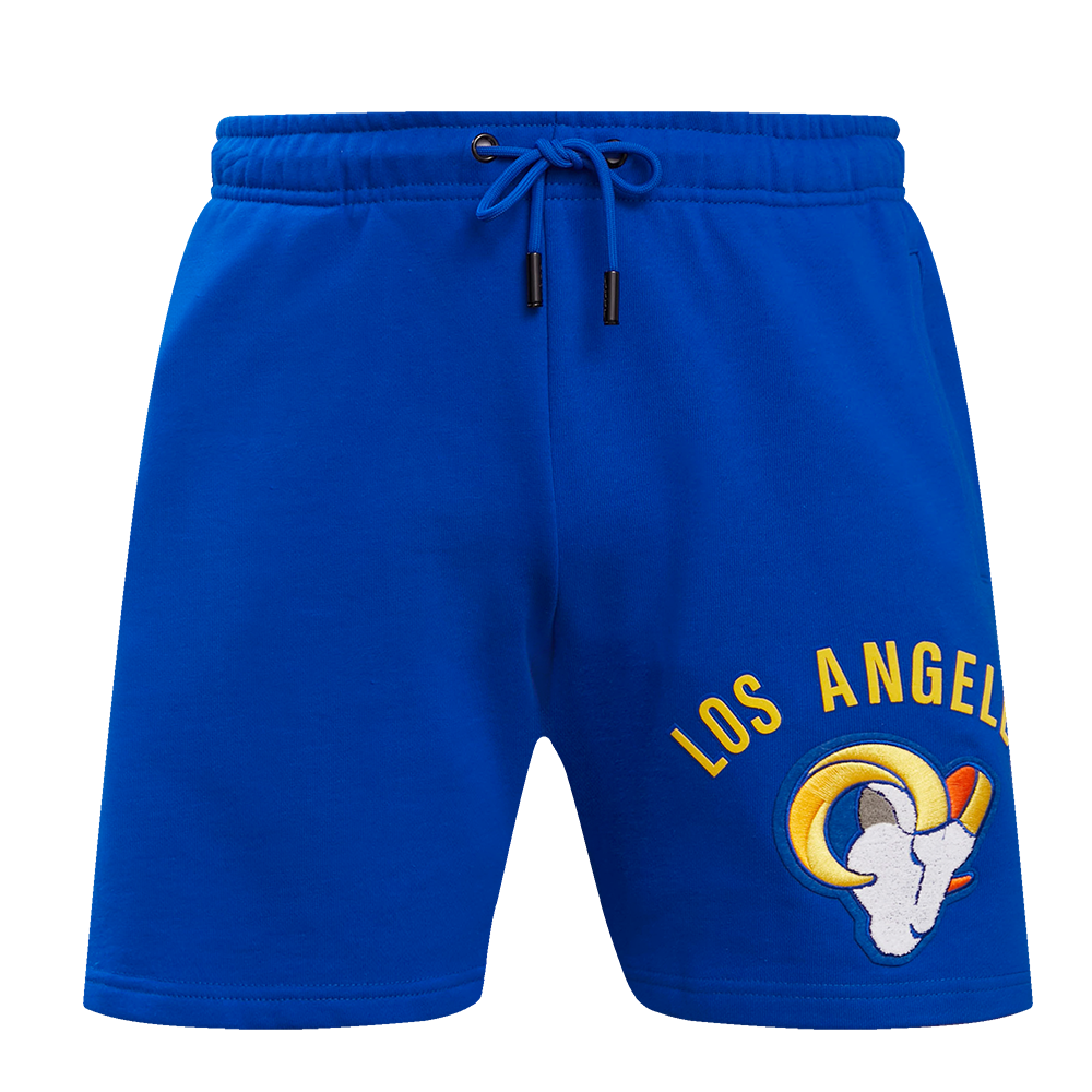 NFL LOS ANGELES RAMS CLASSIC BRISTLE MEN'S SHORT (ROYAL BLUE)