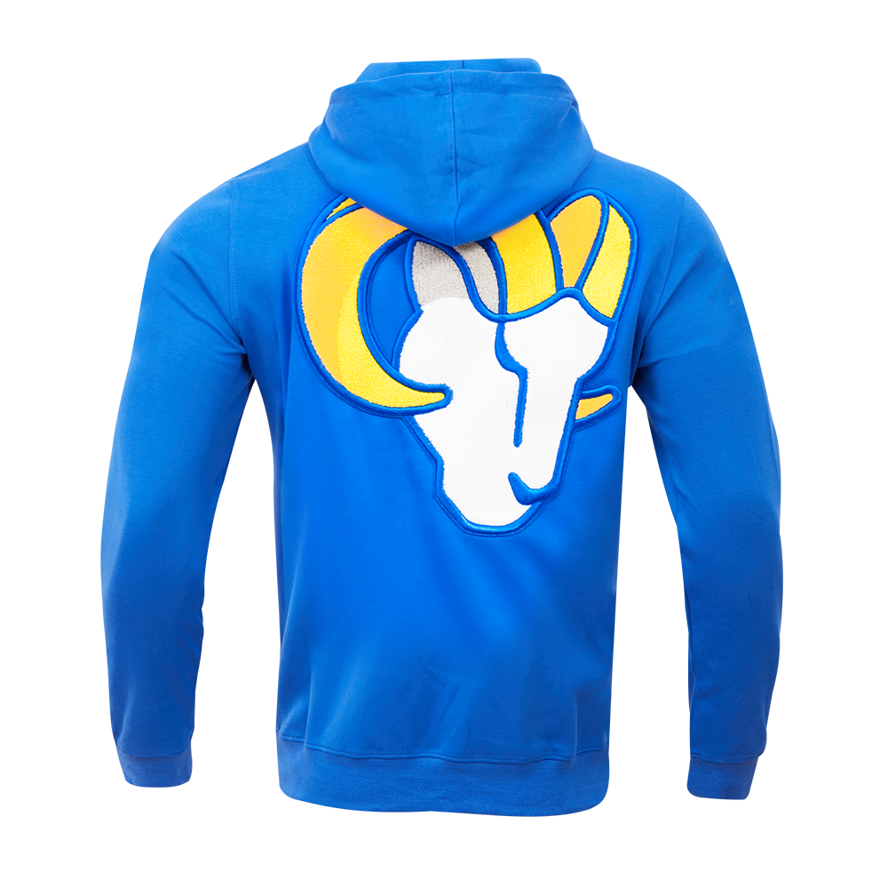 LOS ANGELES RAMS HOME TOWN FZ DK PO HOODIE (ROYAL BLUE) – Pro Standard