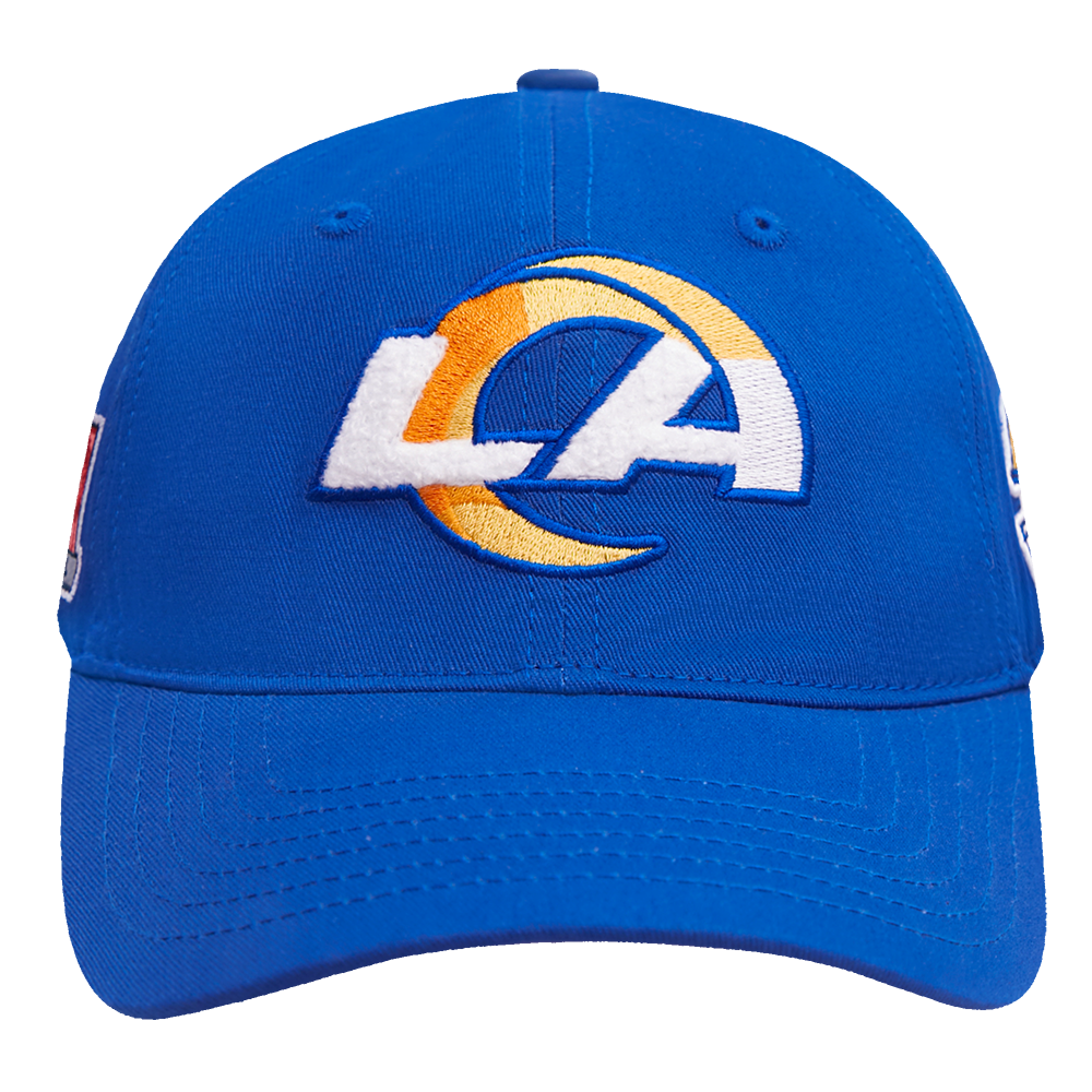 La rams top dad hat