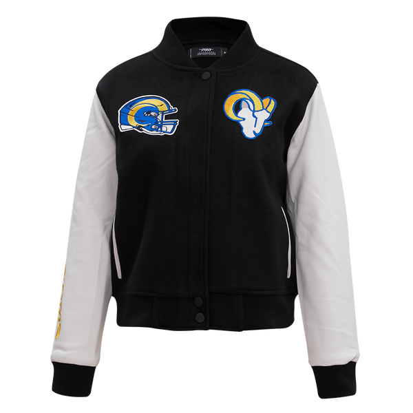 LOS ANGELES RAMS CLASSIC WOOL VARSITY JACKET (BLUE/WHITE) – Pro Standard