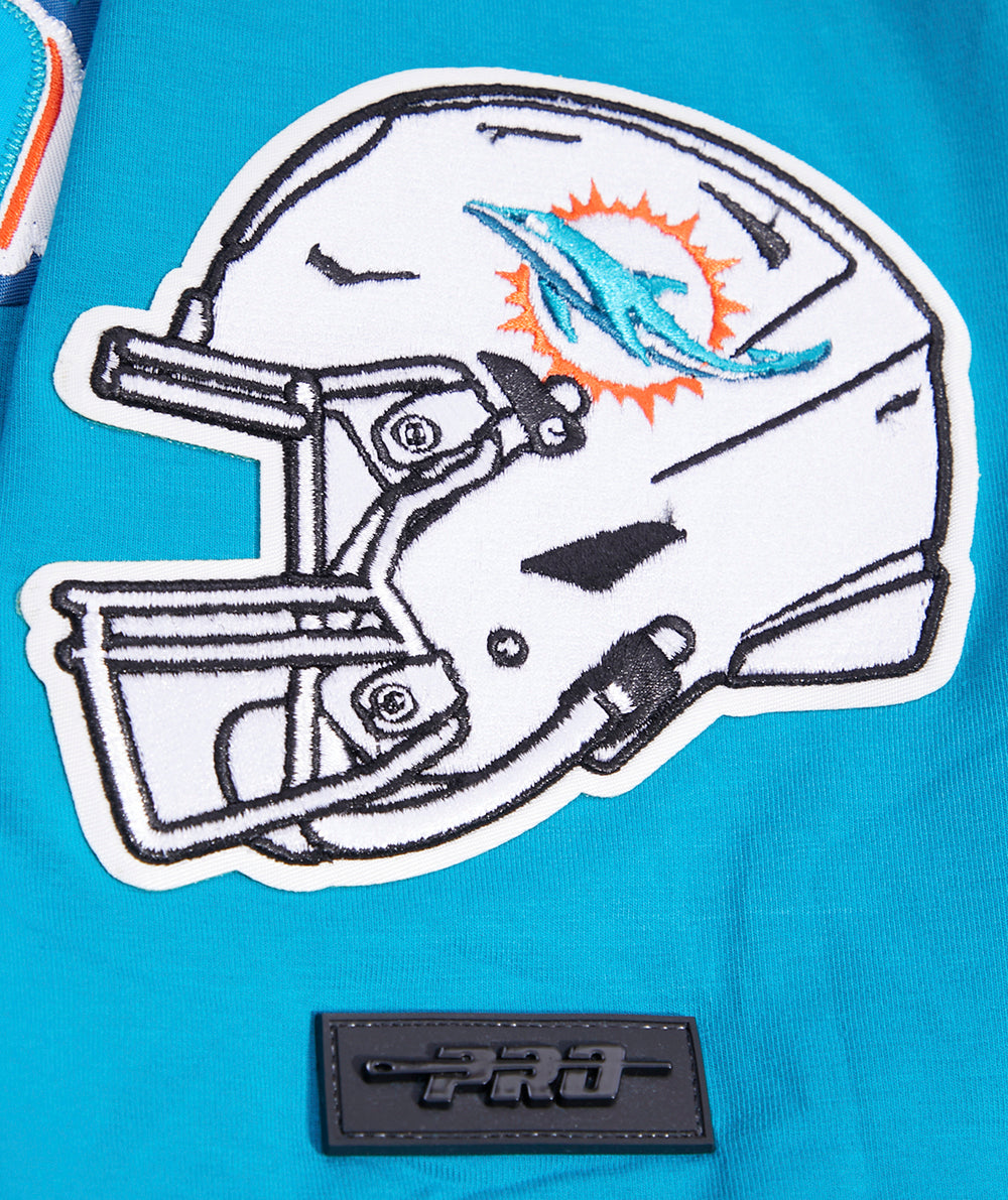 MIAMI DOLPHINS TACKLE TWILL SJ TEE (ORANGE) – Pro Standard