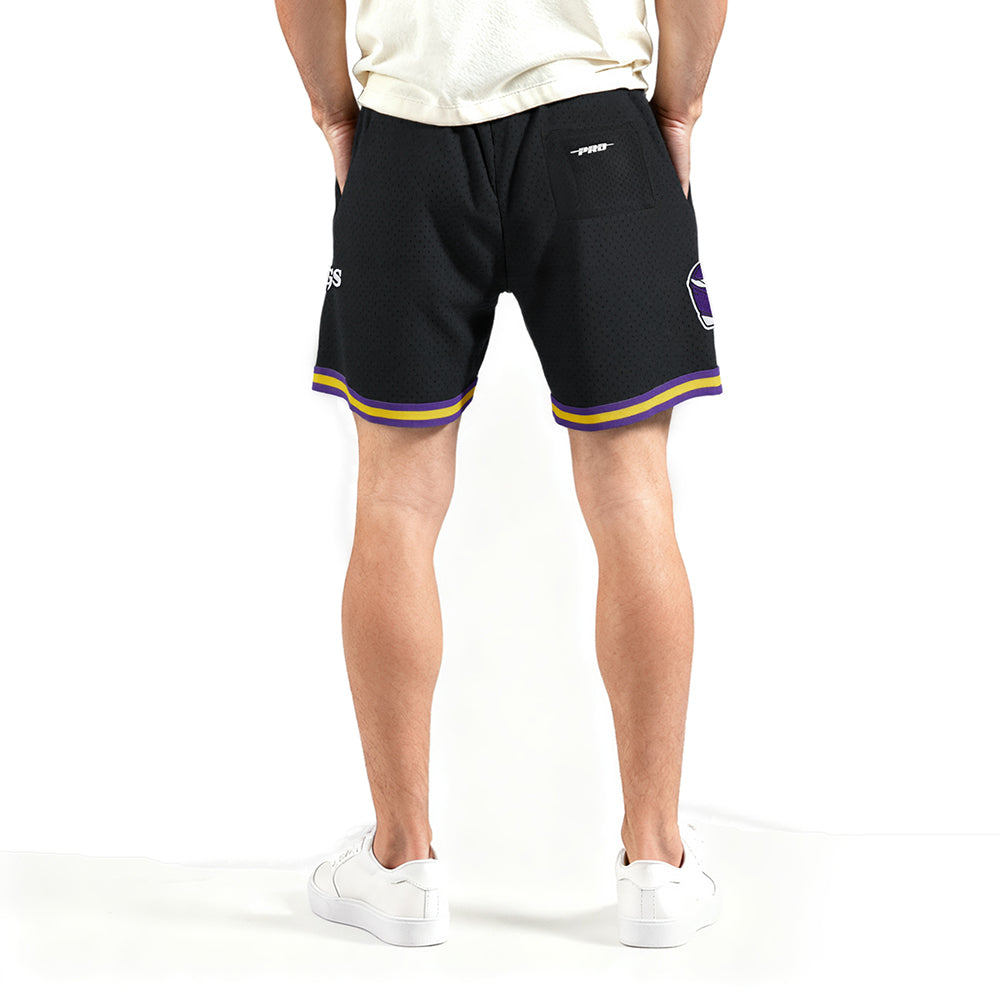 NFL MINNESOTA VIKINGS CLASSIC MESH MEN'S SHORT (BLACK/PURPLE)
