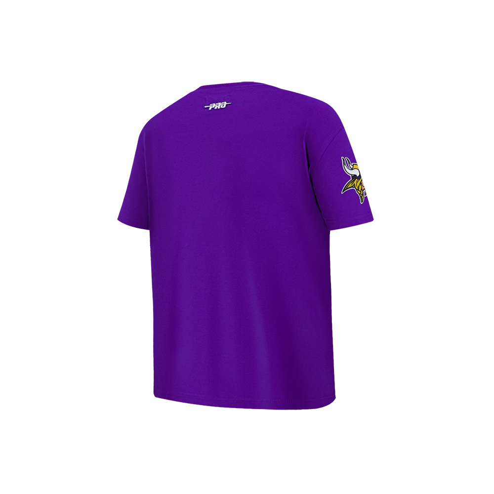 NFL MINNESOTA VIKINGS CLASSIC LITTLE BOY'S SS TEE (PURPLE)