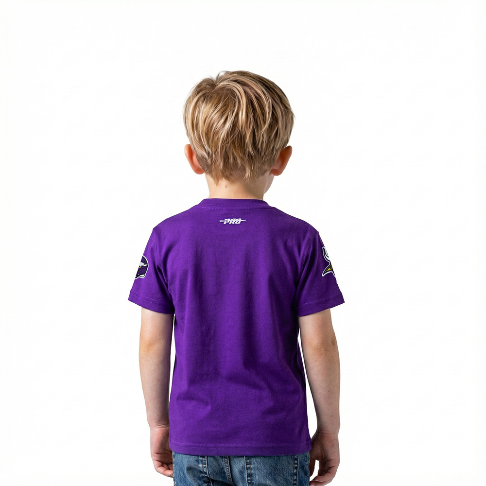 NFL MINNESOTA VIKINGS CLASSIC TODDLER BOY'S SS TEE (PURPLE)