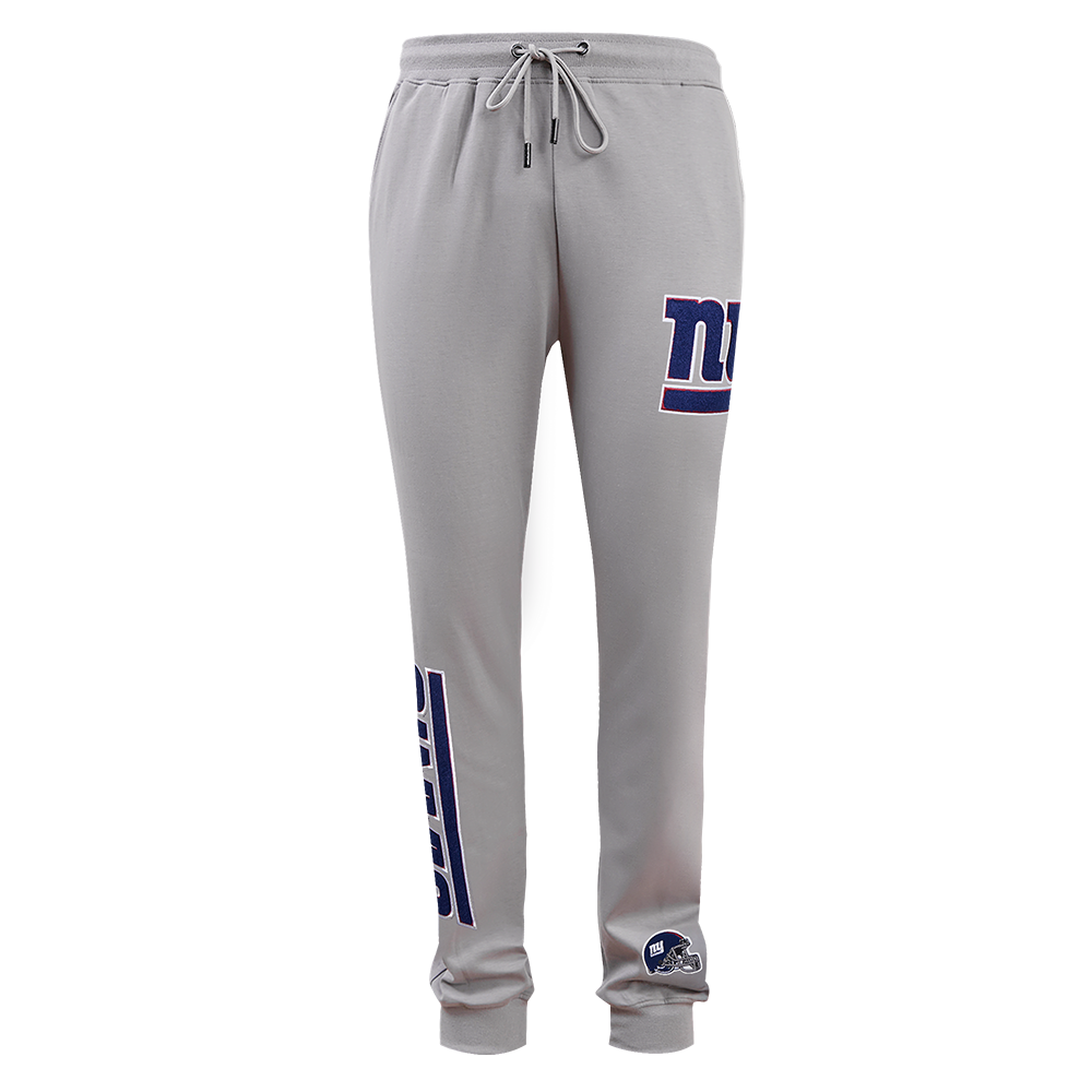 NFL NEW YORK GIANTS CLASSIC CHENILLE MEN S JOGGER GRAY Pro Standard