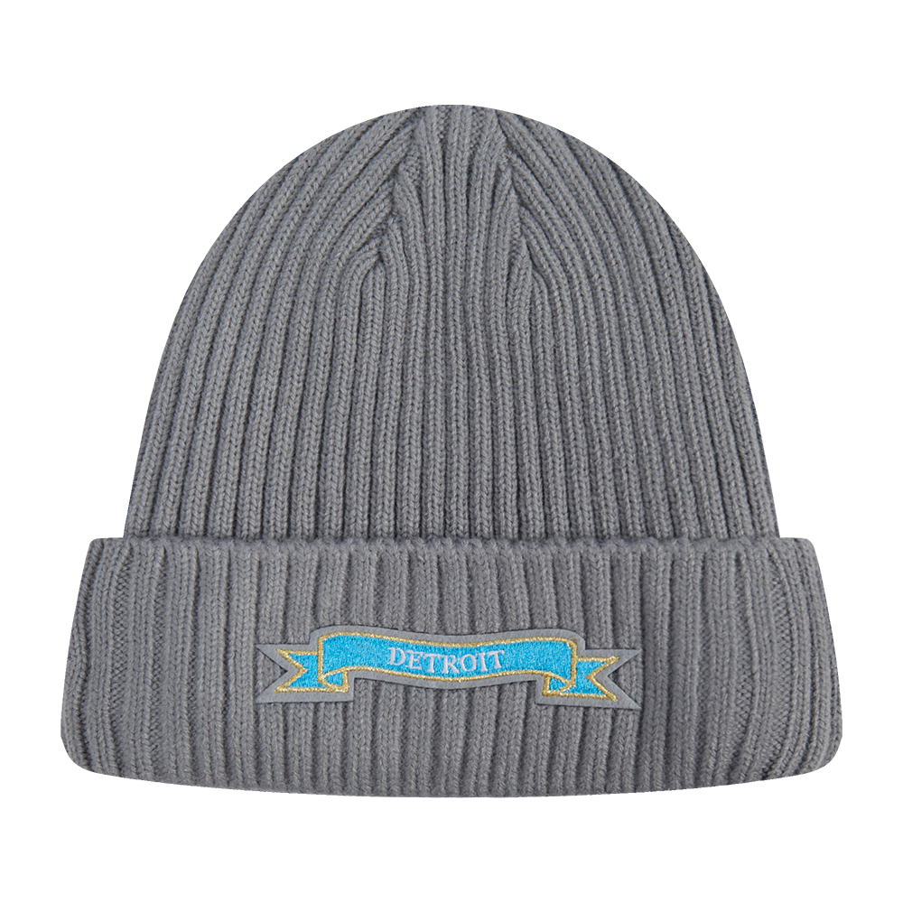 NFL NEW YORK GIANTS PRO PREP KNIT BEANIE (GRAY)