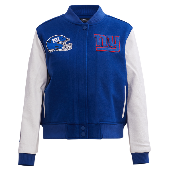 NEW YORK GIANTS WORDMARK SATIN JACKET (WHITE) – Pro Standard