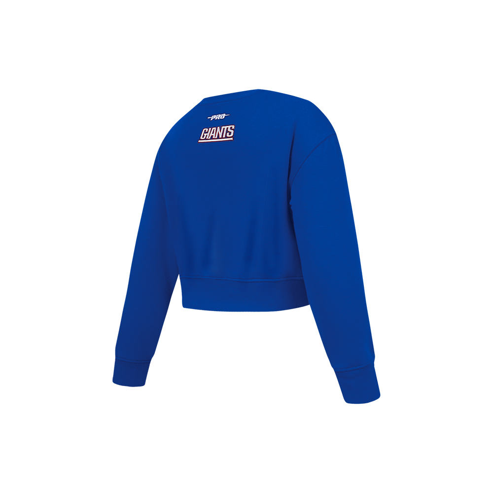 NFL NEW YORK GIANTS CLASSIC LITTLE GIRL'S FLC CREWNECK (DODGER BLUE)