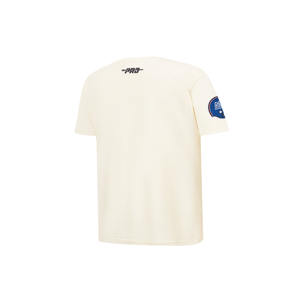 NFL NEW YORK GIANTS RETRO CLASSIC TODDLER BOY'S SS TEE (EGGSHELL)