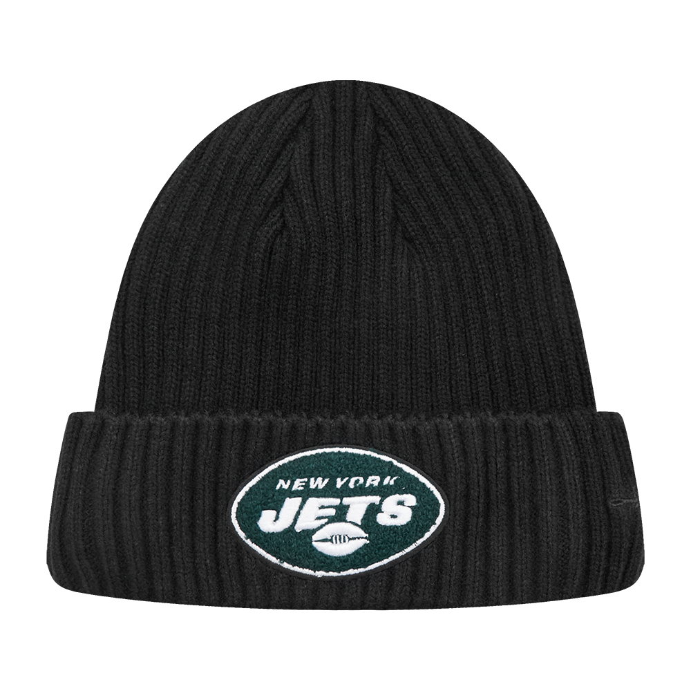 NFL NEW YORK JETS MASH UP BEANIE BLACK Pro Standard