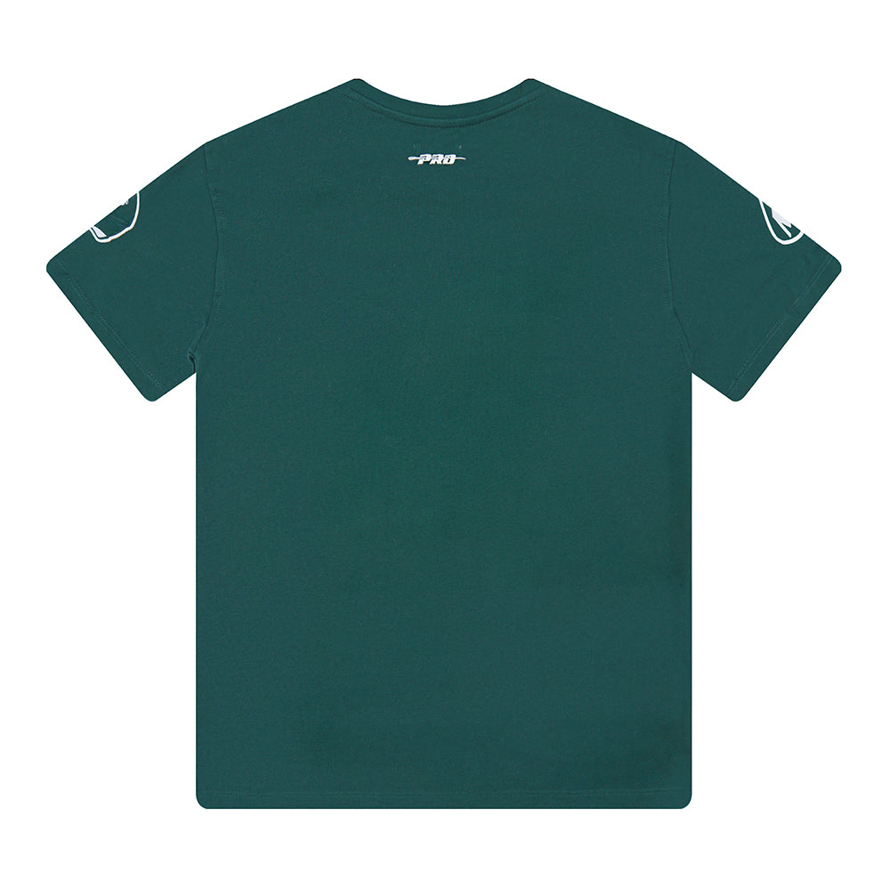 NFL NEW YORK JETS CLASSIC BIG BOYS SINGLE JERSEY TEE (FOREST GREEN)