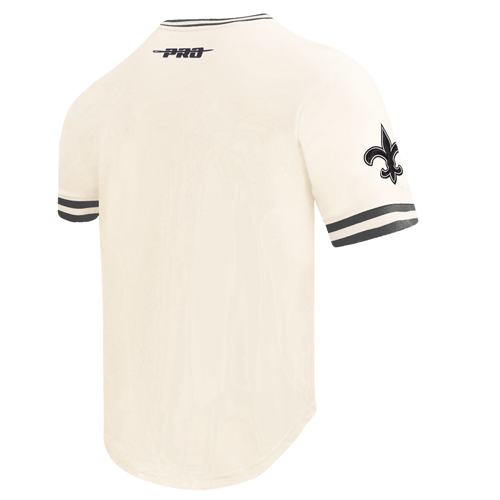 NFL NEW ORLEANS SAINTS RETRO CLASSIC MEN'S TEE (EGGSHELL/ BLACK)