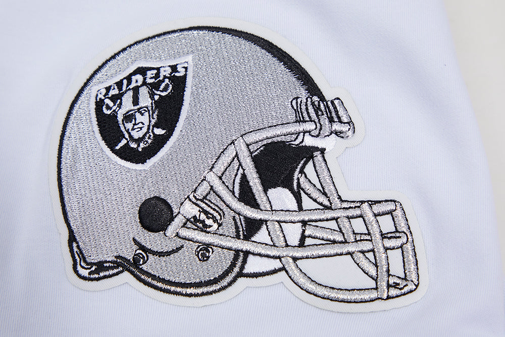 LAS VEGAS RAIDERS CLASSIC CHENILLE DK TEE (WHITE) – Pro Standard