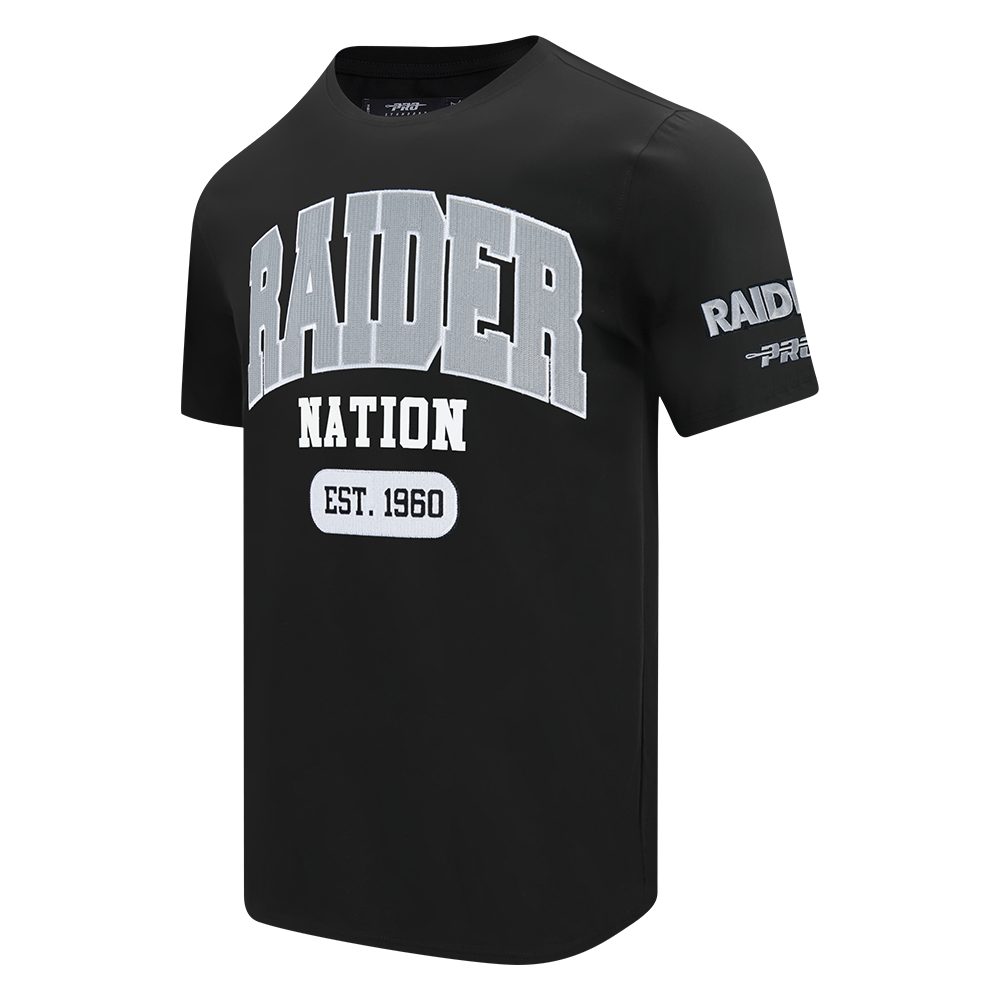 NFL LAS VEGAS RAIDERS CITY ARCH MEN'S SJ TEE (BLACK)