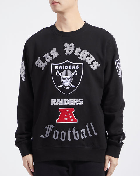 Pro Standard NFL Las Vegas Raiders Old English Crewneck - Men's