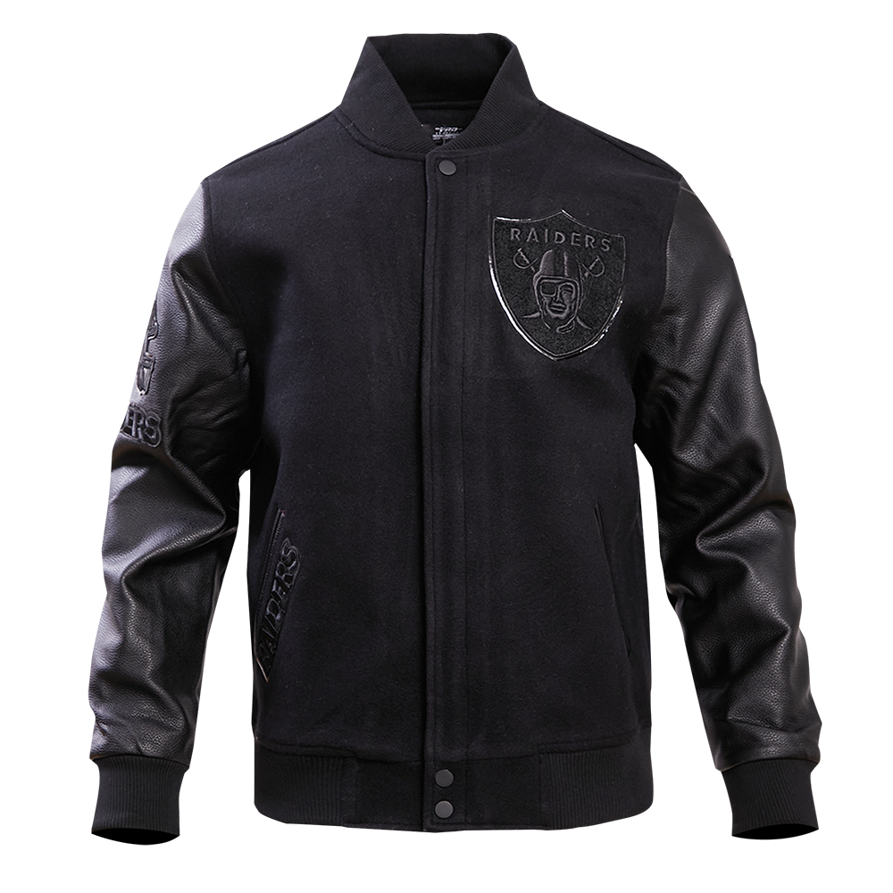 Raiders 2025 letterman jacket