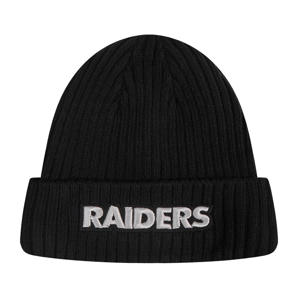 NFL LAS VEGAS RAIDERS CITY SIGNATURE MEN'S BEANIE (BLACK)