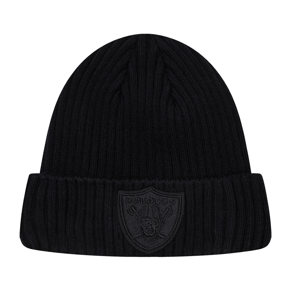 NFL LAS VEGAS RAIDERS NEUTRAL UNISEX BEANIE BLACK Pro Standard