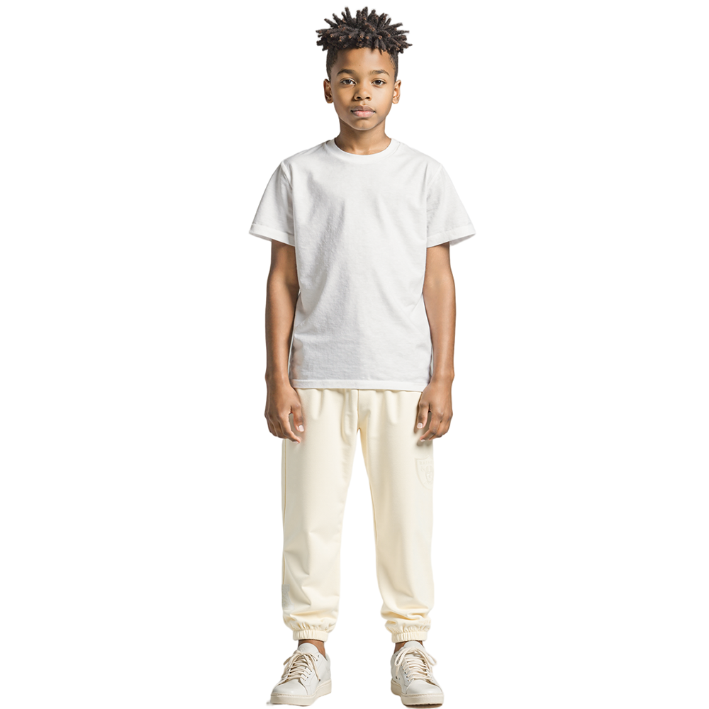 NFL LAS VEGAS RAIDERS NEUTRAL BIG BOYS FLC SWEATPANT (EGGSHELL)