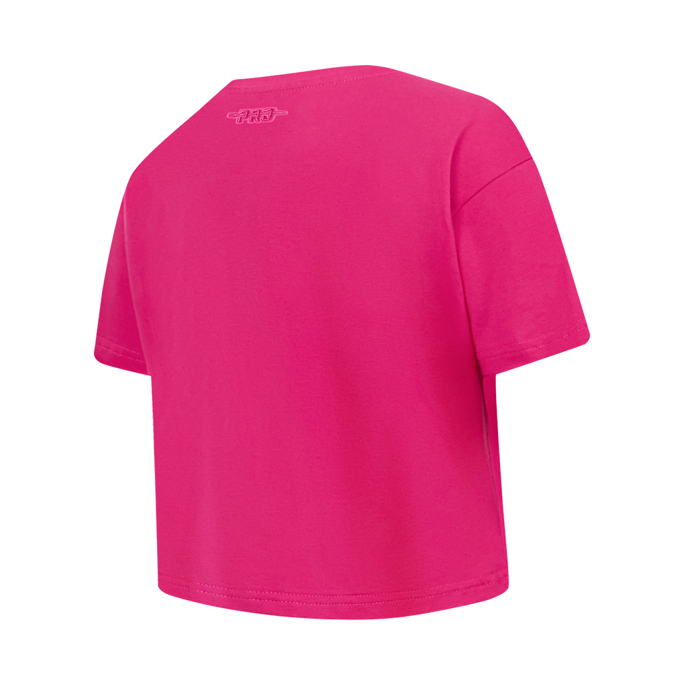 NFL LAS VEGAS RAIDERS CLASSIC TRIPLE PINK BIG GIRL'S SS BOXY TEE (BEETROOT PURPLE)