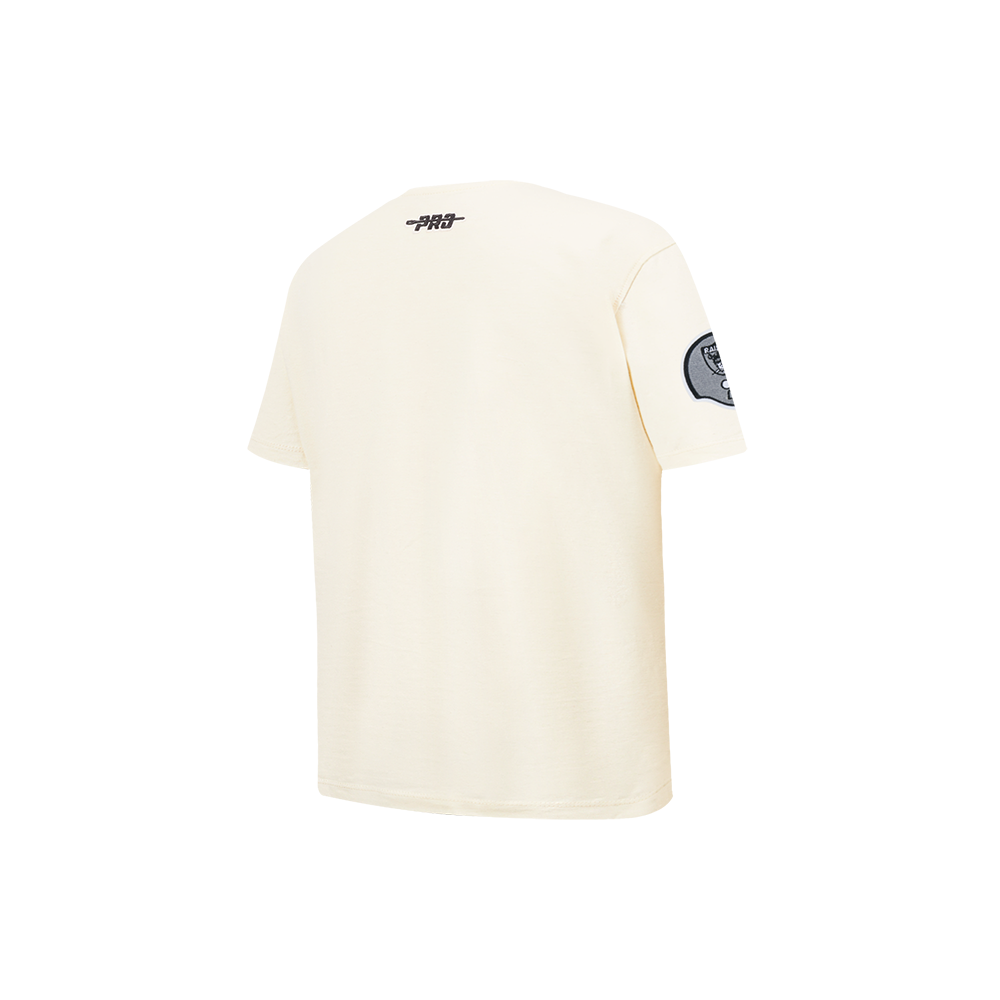 NFL LAS VEGAS RAIDERS RETRO CLASSICS LITTLE BOY'S SS TEE (EGGSHELL)