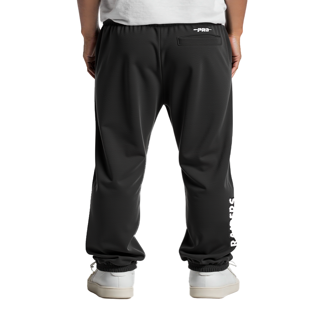 NFL LAS VEGAS RAIDERS CLASSIC LITTLE BOYS FLC SWEATPANT (BLACK)