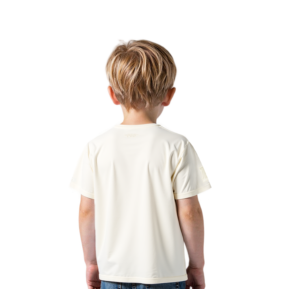 NFL LAS VEGAS RAIDERS NEUTRAL TODDLER BOYS SHORT SLEEVE TEE (EGGSHELL)