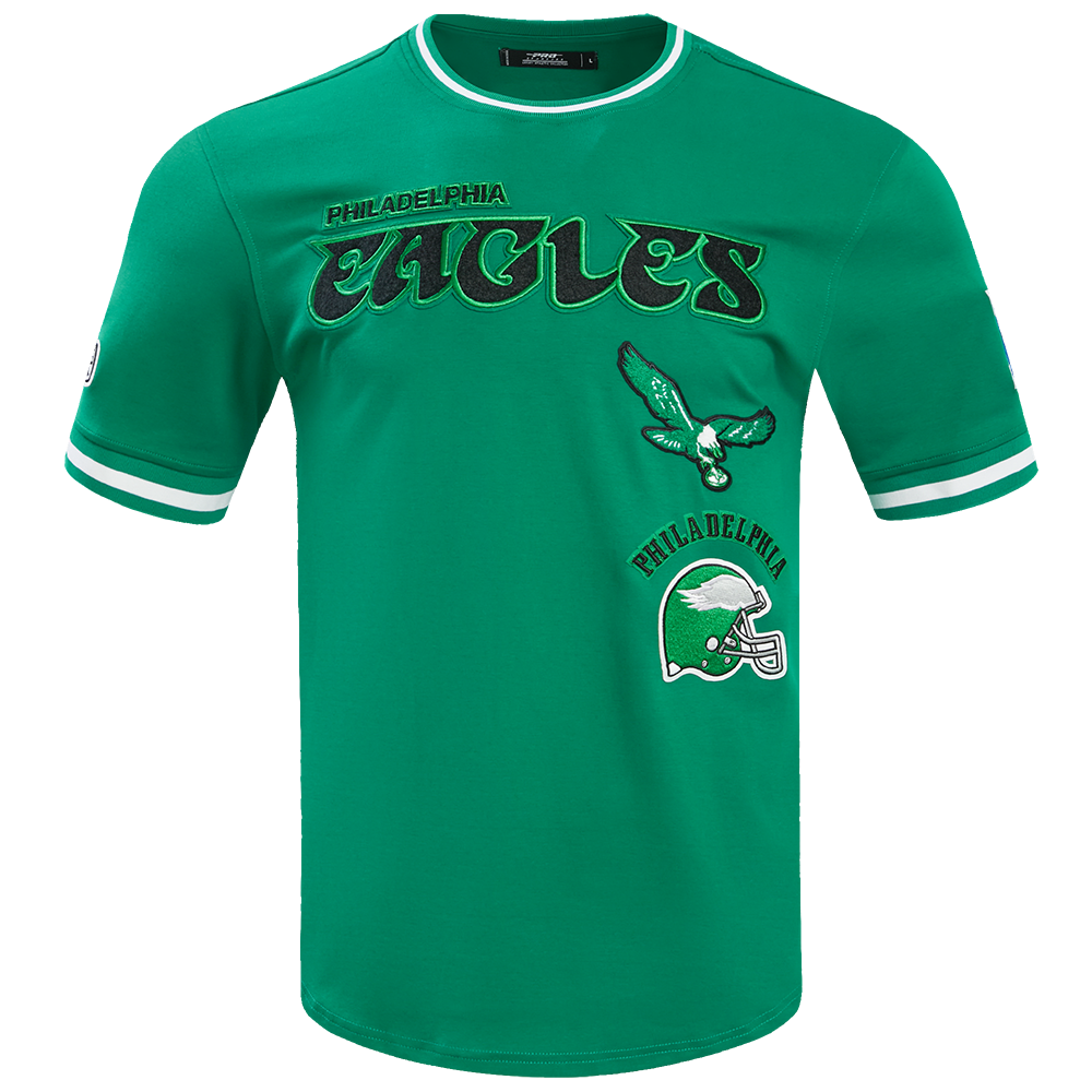 Men's Pro Standard Cream Philadelphia Eagles Retro Classic T-Shirt Size: Extra Large