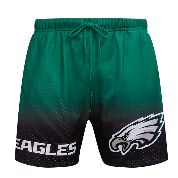 Men's Pro Standard Green/Black Philadelphia Eagles Ombre Mesh Shorts