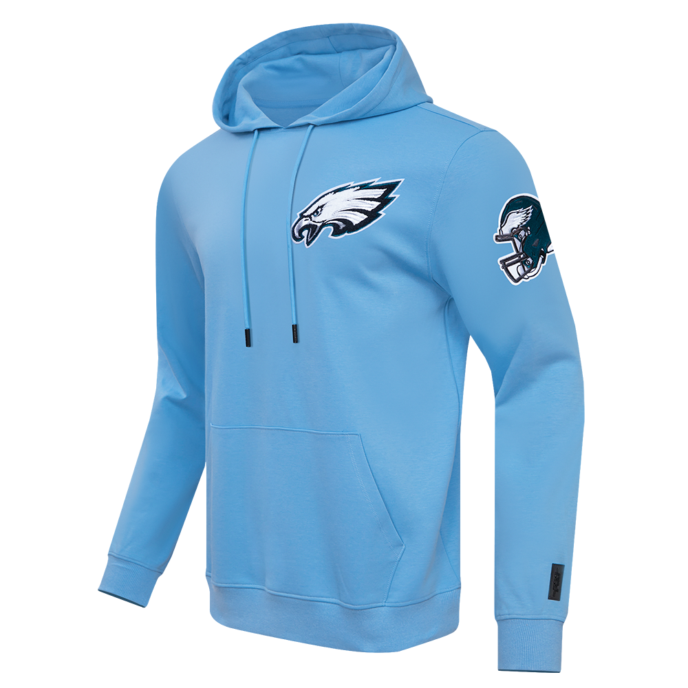 NFL PHILADELPHIA EAGLES CLASSIC CHENILLE MEN'S PO HOODIE (UNIVERSITY BLUE)