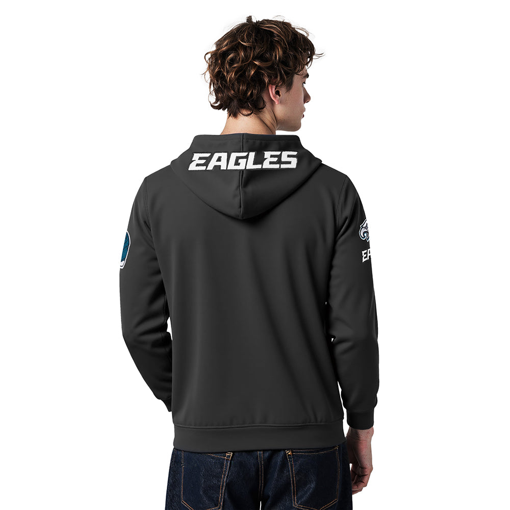 NFL PHILADELPHIA EAGLES SAQUON BARKLEY #26 CLASSIC PNN MEN'S DK PO HOODIE