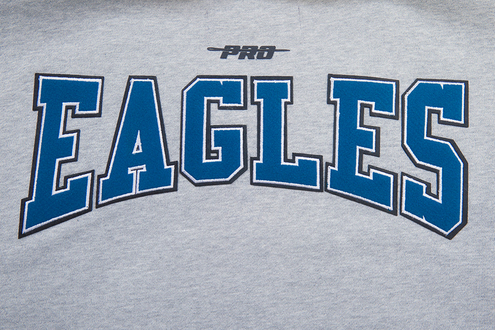Philadelphia Eagles Pro Standard Crest Emblem Pullover Sweatshirt - Heather  Gray