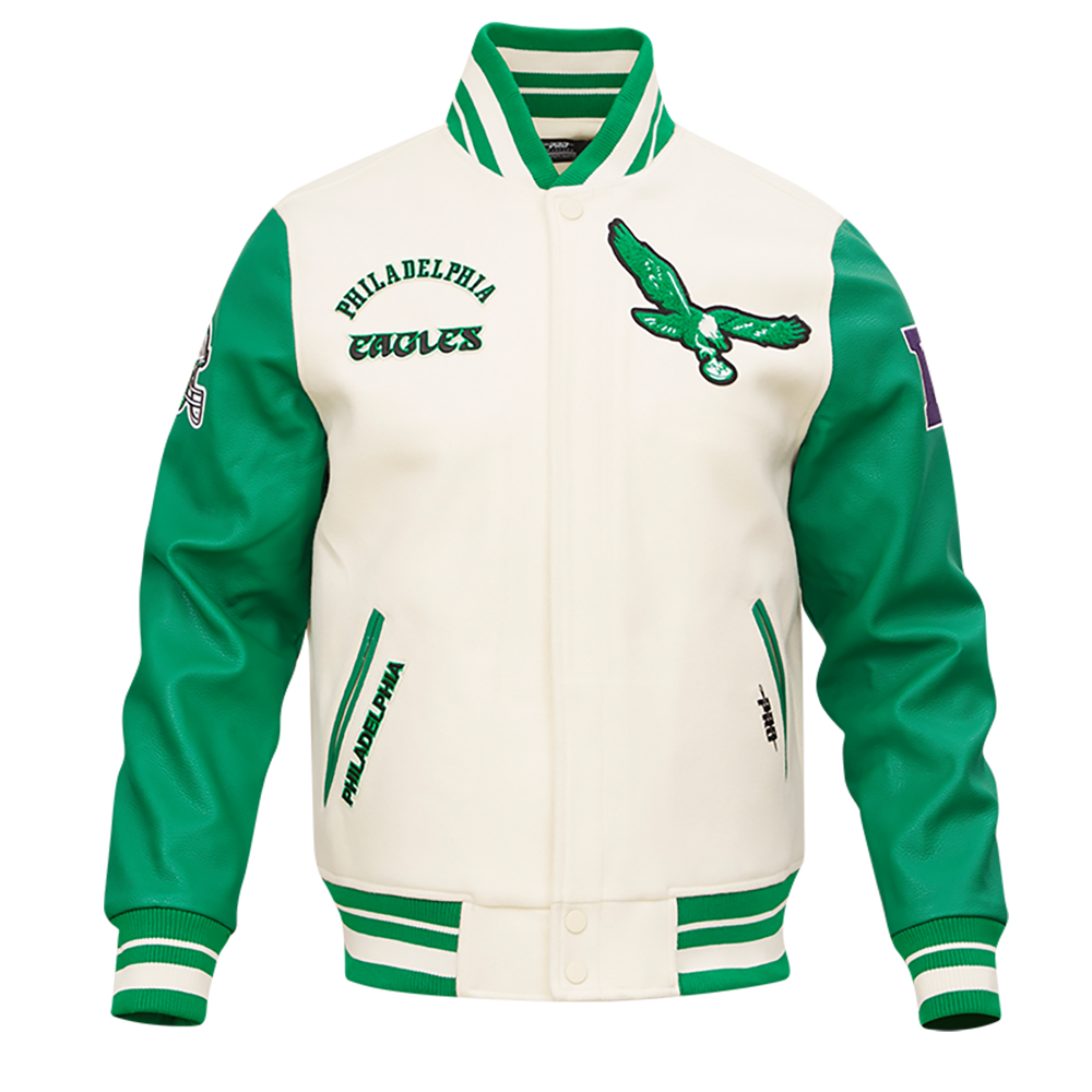 mitchell and ness eagles jacket