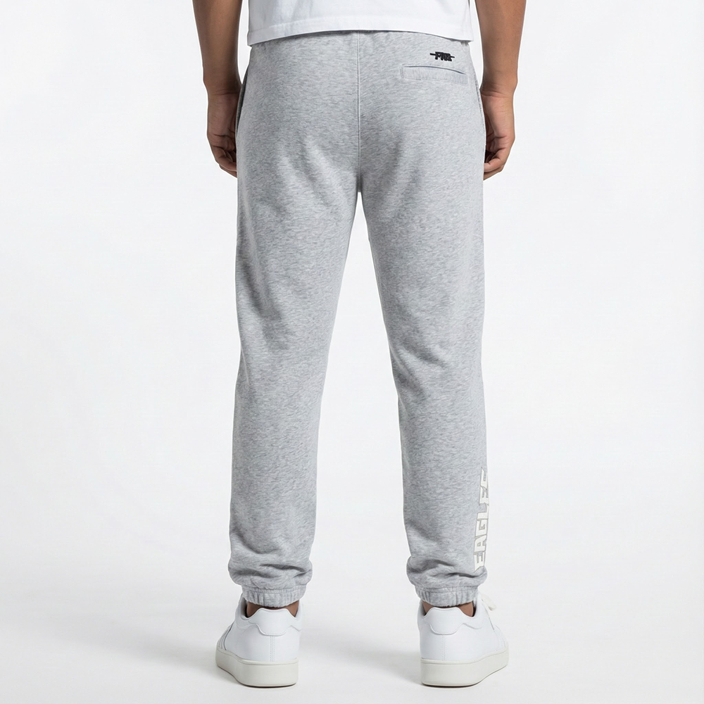 NFL PHILADELPHIA EAGLES CLASSIC BIG BOY'S FLC SWEATPANT (HEATHER GREY)