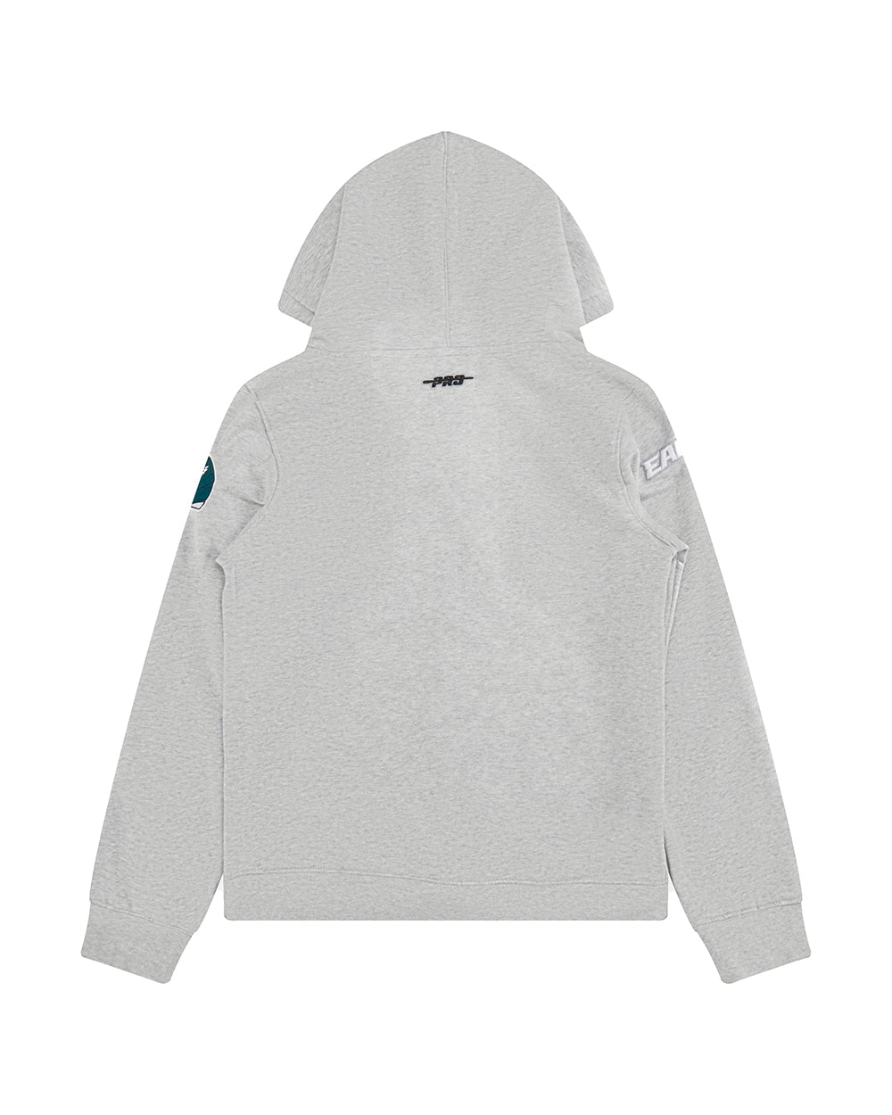 NFL PHILADELPHIA EAGLES CLASSIC BIG BOY'S FLC FZ PO HOODIE (HEATHER GREY)