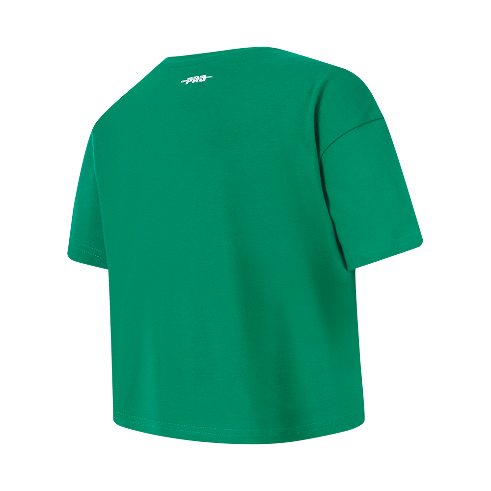NFL PHILADELPHIA EAGLES RETRO CLASSICS BIG GIRL'S SS BOXY TEE (KELLY GREEN)