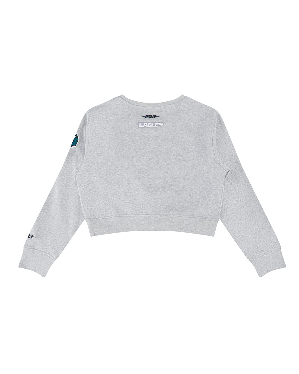 NFL PHILADELPHIA EAGLES CLASSIC BIG GIRL'S FLC CREWNECK (HEATHER GREY)