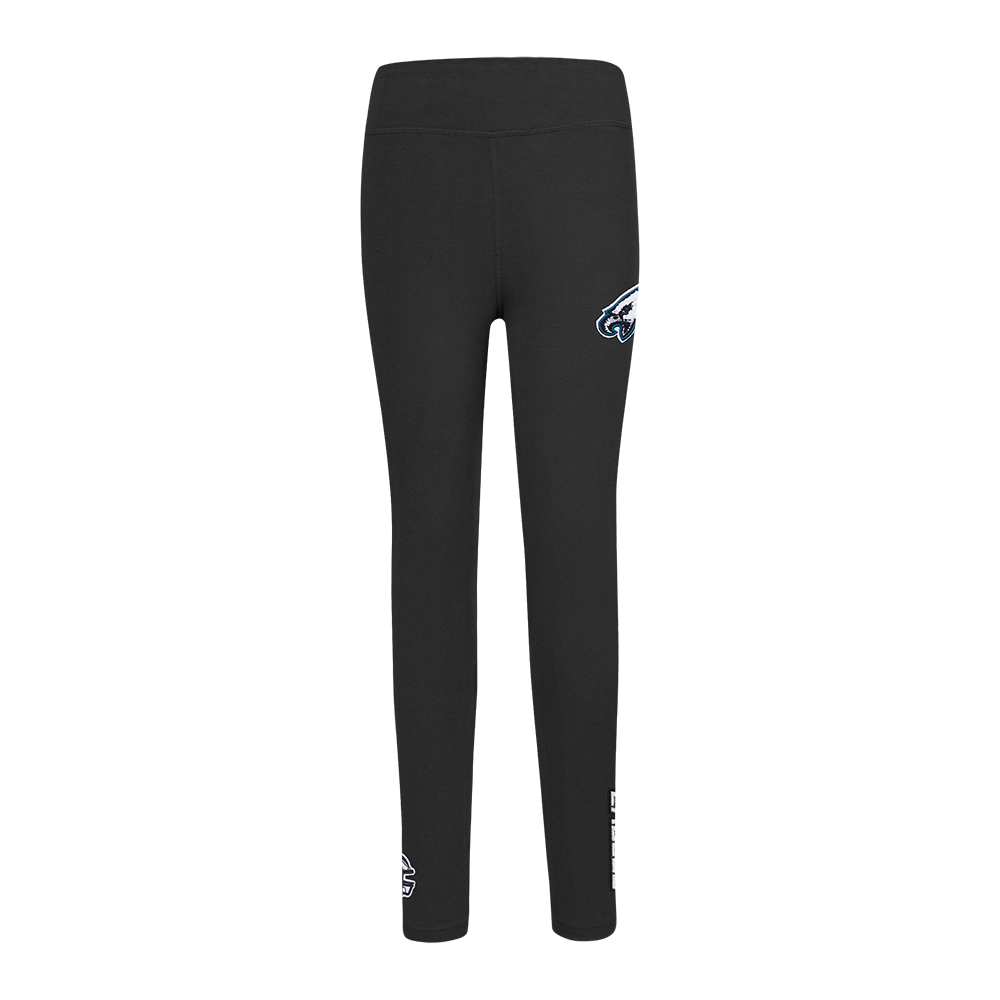 NFL PHILADELPHIA EAGLES RETRO CLASSIC TODDLER GIRL'S RIB FLC PO HOODIE (EGGSHELL/ KELLY GREEN)