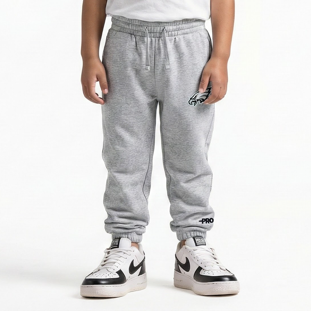 NFL PHILADELPHIA EAGLES CLASSIC TODDLER BOY'S FLC SWEATPANT (HEATHER GREY)