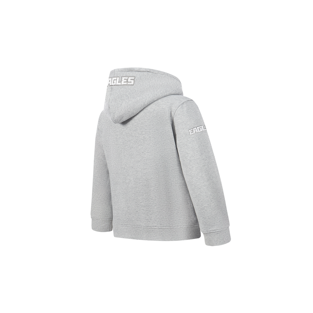 NFL PHILADELPHIA EAGLES CLASSIC TODDLER BOY'S FLC PO HOODIE (HEATHER GREY)