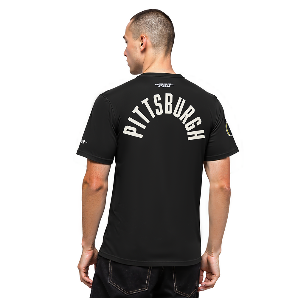 NFL PITTSBURGH STEELERS MODERN ORIGINALS MEN'S SJ TEE (BLACK)