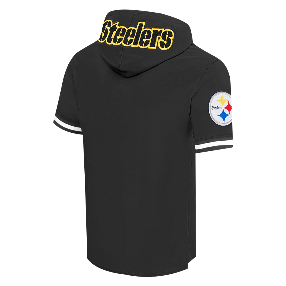 NFL PITTSBURGH STEELERS T.J. WATT #90 CLASSIC PNN MEN'S SS PO HOODIE