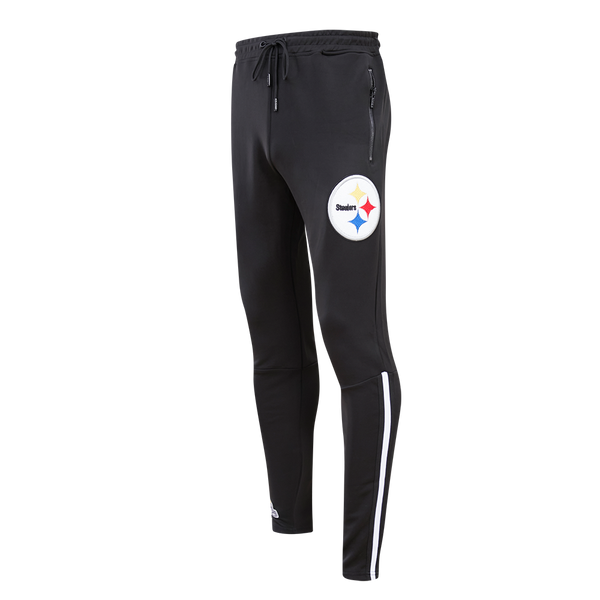 Men's Black Pittsburgh Steelers_ Option Run Sweatpants 