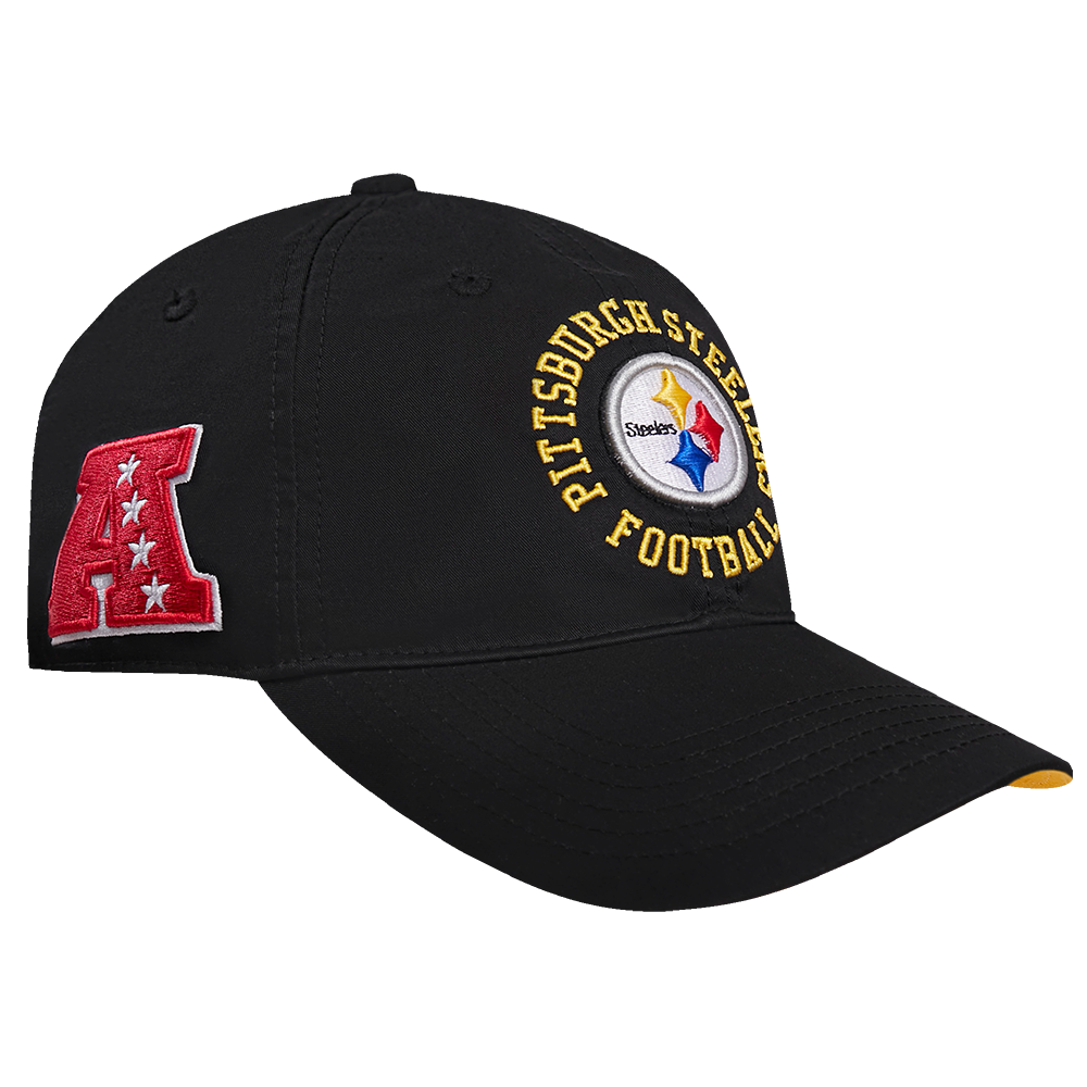 NFL PITTSBURGH STEELERS HYBRID DAD HAT (BLACK) – Pro Standard